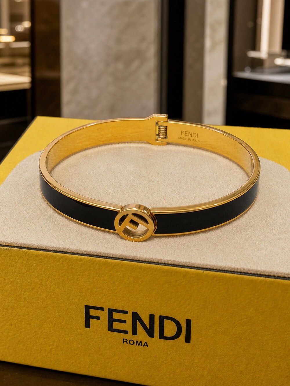 Fendi Modern Designer Bracelet Style 6 | New with Box - Picture 6 of 9